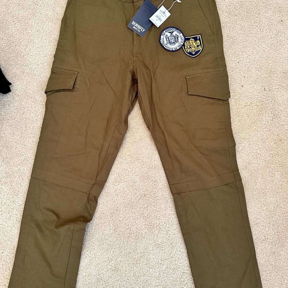 Superdry Men's Olive Cargo Pants